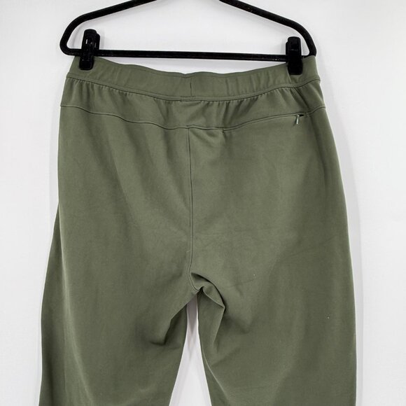 Mens Balance Collection Olive Green Joggers L Polyester/Spandex Elastic Waist Dr - Picture 9 of 11